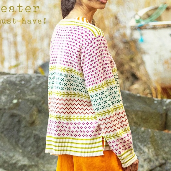 Gudrun Sjödén Knitted Sweater Size XL